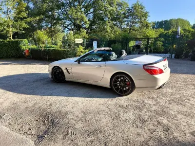 Gebraucht Mercedes SL63 AMG AMG 585 PS (430 kW) 2015 Weiß Cabrio