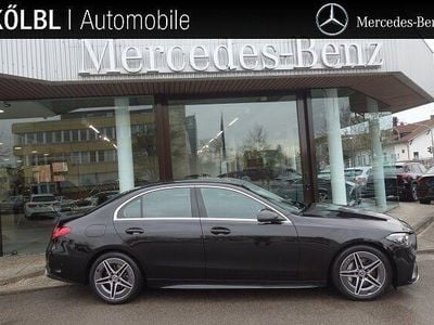 Gebraucht Mercedes C180 AMG line 170 PS (125 kW) 2025 Lack obsidianschwarz Limousine