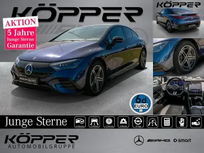 Używany Mercedes EQE300 AMG 180 kW (245 KM) 2025 Niebieski Sedan/Limuzyna