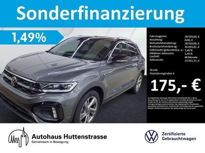 Begagnad VW T-Roc R-line 150 HK (110 kW) 2025 Grå SUV