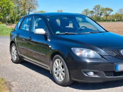 Second-hand Mazda 3 105 CP (77 kW) 2007 Negru Berlinǎ