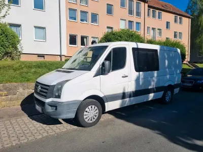Second-hand VW Crafter 109 CP (80 kW) 2012 Alb Van