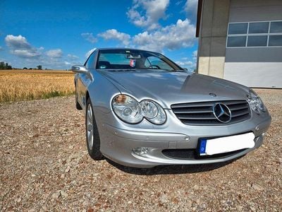 Usata Mercedes SL350 245 CV (180 kW) 2006 Argento Cabrio