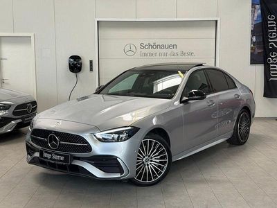 Używany Mercedes C300e AMG 313 KM (230 kW) 2025 Srebrny Sedan/Limuzyna