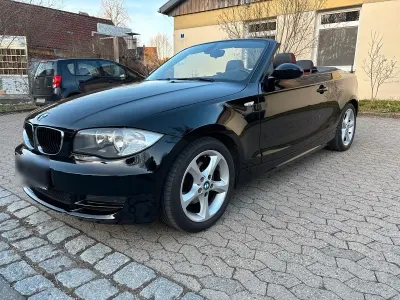 Gebraucht BMW 118 Cabriolet 143 PS (105 kW) 2008 Schwarz Cabrio