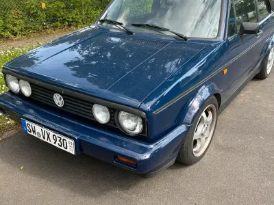 Gebraucht VW Golf Cabriolet 105 PS (77 kW) 1993 Blau Cabrio