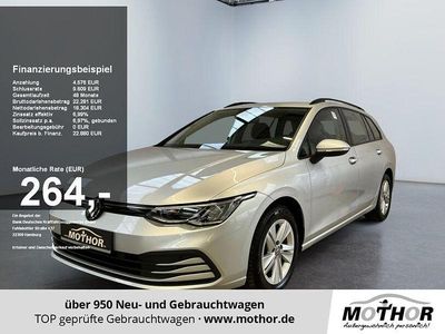 Usata VW Golf VIII Life 150 CV (110 kW) 2023 Argento Station wagon