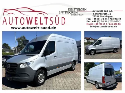 Gebraucht Mercedes Sprinter 150 PS (110 kW) 2022 Iridiumsilber metallic (metallic) Van