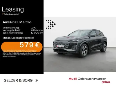 Gebraucht Audi Q6 e-tron S-Line 225 kW (306 PS) 2025 Manhattangrau metallic SUV