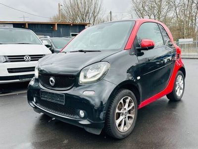 gebraucht Smart ForTwo Coupé Facelift Klima Servo Black Red Editon