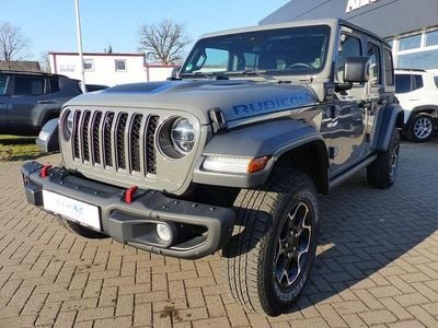 Gebraucht Jeep Wrangler Unlimited Rubicon 272 PS (200 kW) 2021 Grau SUV