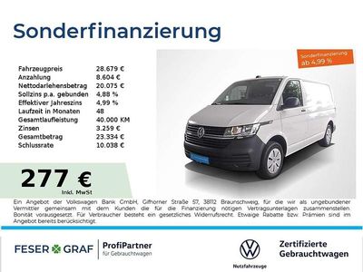 Gebraucht VW Transporter 110 PS (80 kW) 2024 Weiss Van