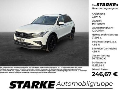 Gebraucht VW Tiguan Sport 150 PS (110 kW) 2022 Schwarz SUV