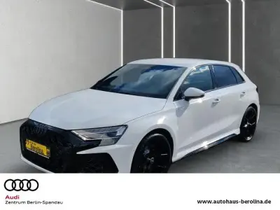 Ny Audi RS3 Sport 400 HK (294 kW) 2026 Hvid Sedan
