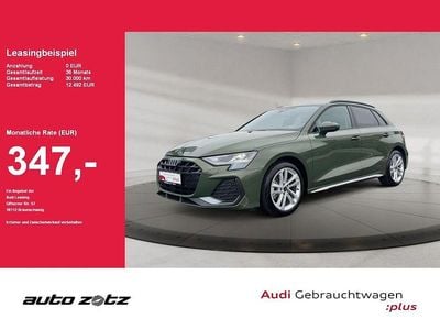 Distriktgrün metallic Gebraucht 2025 Audi A3 S-Line Limousine | 33.890 € (Guter Preis)