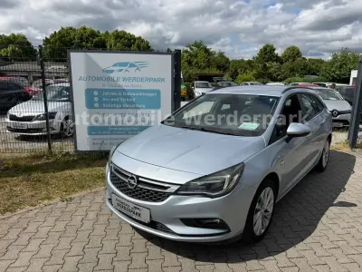 Gebraucht Opel Astra Edition 110 PS (80 kW) 2016 Blau Kombi