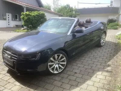 Occasion Audi A5 Cabriolet 177 ch (130 kW) 2012 Bleue Cabriolet