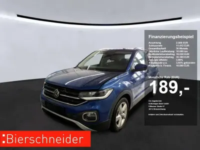 Gebraucht VW T-Cross Style 110 PS (80 kW) 2022 Blau SUV