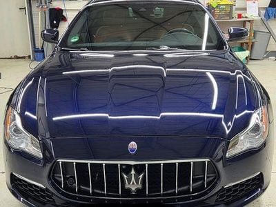 Blau Gebraucht 2017 Maserati Quattroporte GranLusso Limousine | 39.900 € (Etwas zu teuer)