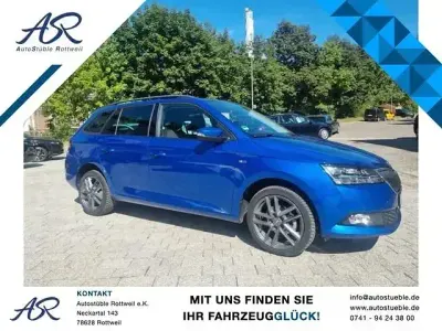 Gebraucht Skoda Fabia Soleil 95 PS (69 kW) 2019 Blau Kleinwagen