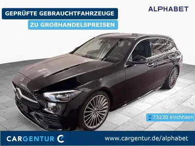 Gebraucht Mercedes C200 AMG line 163 PS (119 kW) 2023 Schwarz Kombi
