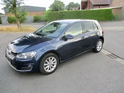 Gebraucht VW Golf VII LOUNGE 86 PS (63 kW) 2015 Blau Limousine