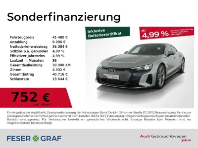 Second-hand Audi e-tron GT quattro