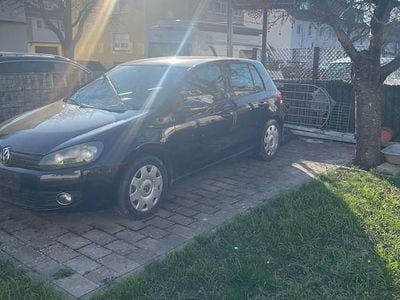 Gebraucht VW Golf VI Comfortline 80 PS (58 kW) 2009 Schwarz Kleinwagen