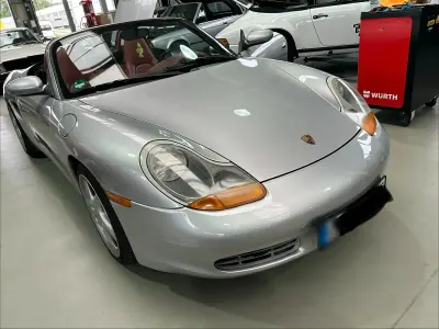 Gebraucht Porsche 986 Boxster 204 PS (150 kW) 1997 Silber Cabrio