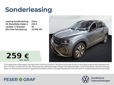 Gebraucht VW T-Roc Goal 150 PS (110 kW) 2025 Indiumgrau metallic SUV