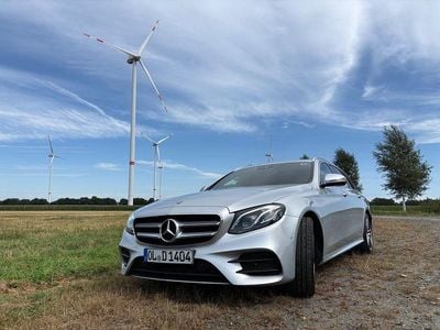 Usata Mercedes E220 AMG line 194 CV (142 kW) 2017 Argento Berlina