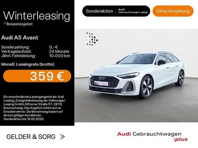 Gletscherweiß metallic Gebraucht 2025 Audi A5 S-Line Kombi | 49.990 € (Superpreis)
