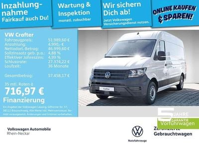 Second-hand VW Crafter 163 CP (119 kW) 2025 Alb Van