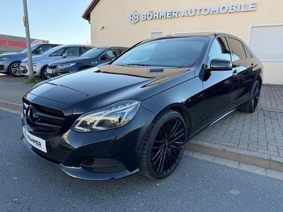 Usata Mercedes E220 Avantgarde 170 CV (125 kW) 2015 Nero Berlina