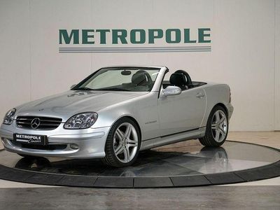 Gebraucht Mercedes SLK230 199 PS (146 kW) 2001 Grau Cabrio