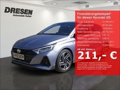 Blau Neu 2025 Hyundai i20 N Line Limousine | 24.990 € (Fairer Preis)