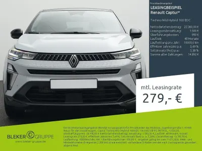 Gebraucht Renault Captur Techno 158 PS (116 kW) 2025 Grau kqj + schwarz gne SUV