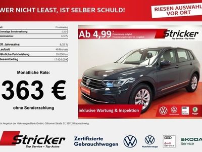 gebraucht VW Tiguan °°1.5TSI DSG 375-ohne Anzahlung AHK