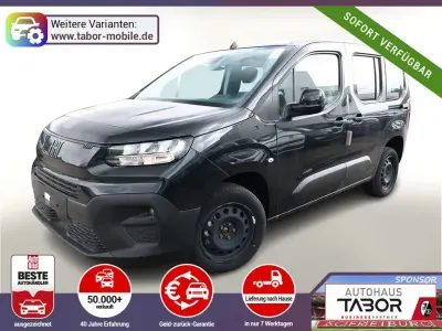 Neu Fiat Doblò 101 PS (74 kW) 2025 Schwarz metallic Van / Kleinbus