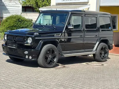 Gebraucht Mercedes G500 296 PS (217 kW) 2005 Obsidianschwarz metallic SUV