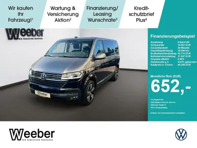 Gebraucht VW Multivan Generation Six 204 PS (150 kW) 2021 Schwarz Van / Kleinbus