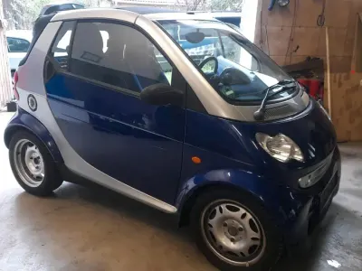Occasion Smart ForTwo Cabrio 54 ch (39 kW) 2008 Bleue Cabriolet