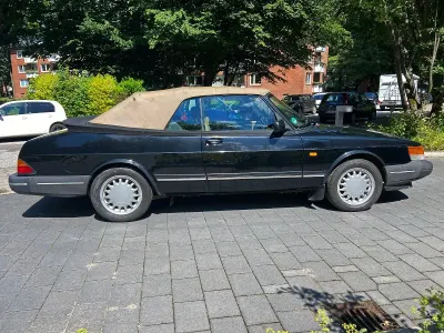 Gebraucht Saab 900 Cabriolet 141 PS (103 kW) 1993 Schwarz Cabrio