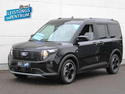 Neu Ford Tourneo Courier Active 125 PS (91 kW) 2025 Obsidianschwarz metallic Van / Kleinbus