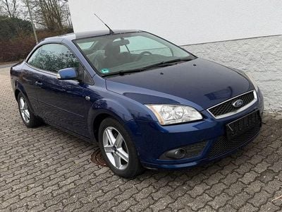 Gebraucht Ford Focus Cabriolet 101 PS (74 kW) 2008 Blau Cabrio