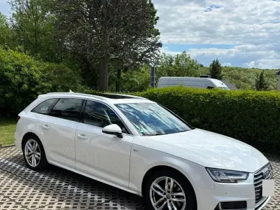 Gebraucht Audi A4 S-Line 150 PS (110 kW) 2018 Weiß Kombi