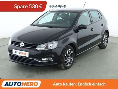 Gebraucht VW Polo Sound 75 PS (55 kW) 2017 Schwarz Limousine