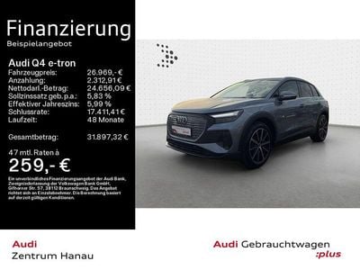 Gebraucht Audi Q4 e-tron Comfort 150 kW (204 PS) 2022 Geysirblau metallic SUV
