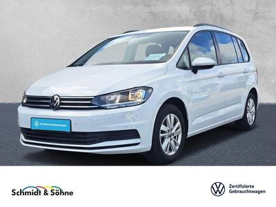 Gebraucht VW Touran Comfortline 150 PS (110 kW) 2022 Weiß Van / Kleinbus
