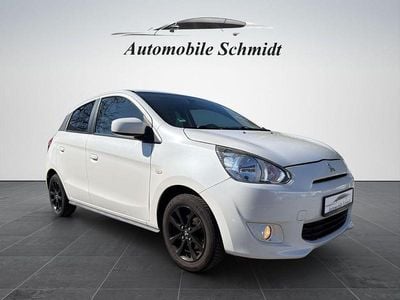 Gebraucht Mitsubishi Space Star Diamant Edition 80 PS (58 kW) 2016 Weiß Kleinwagen